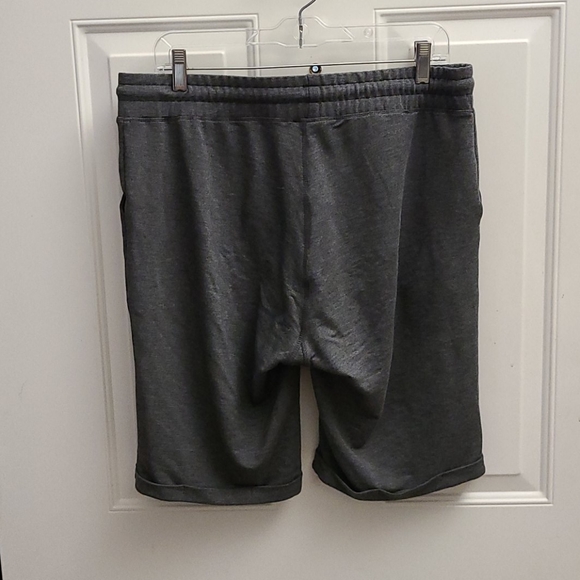 Dark Gray Drawstring Shorts - Picture 3 of 5